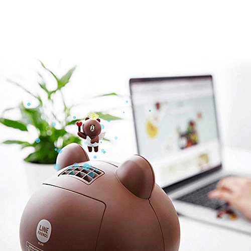 AirSave Line Friends Brown Air Purifier N7