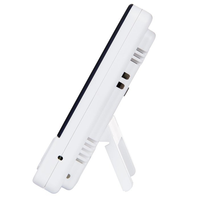 Toch Digital LCD Display Thermometer and Hygrometer with Clock, Calendar and Alarm Features
