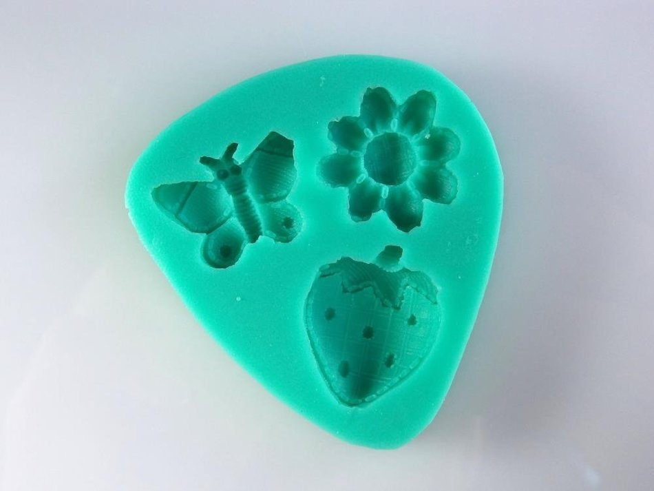 Lovely 3 Shape Silicone Soap Mold Fondant Cake Decorating Styling Tools Bakeware Cooking Tools Kitchen Accessories
