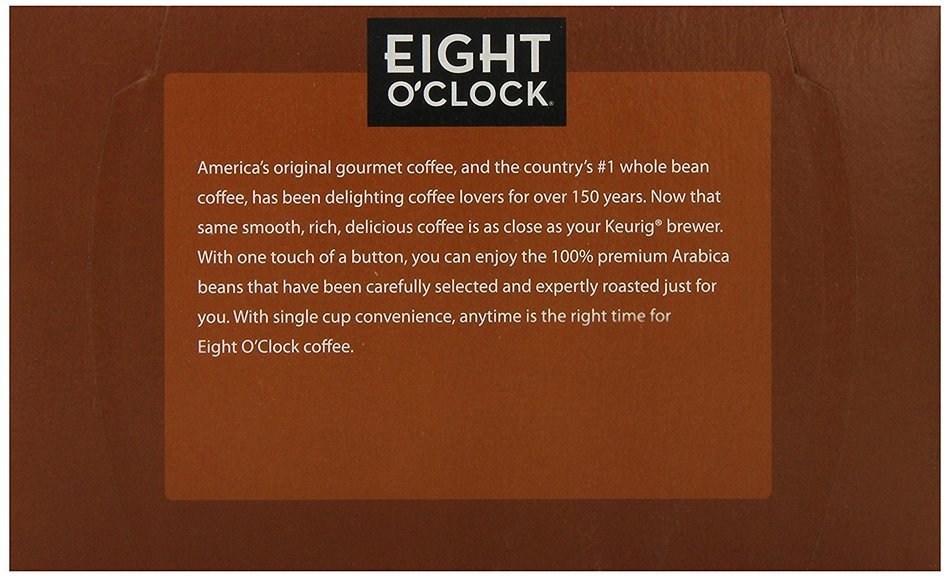 Eight O'Clock Hazelnut K-Cups (72 count) N4