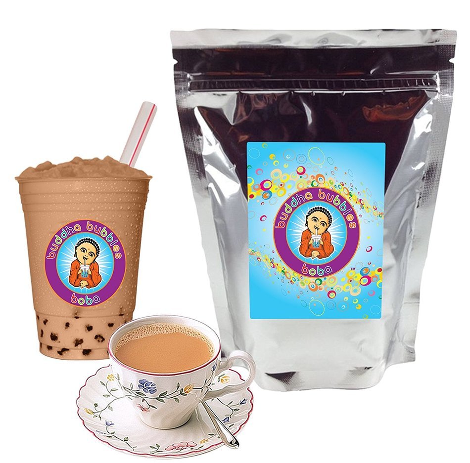 Milk Tea Boba / Bubble Tea By Buddha Bubbles Boba 1 Pound (16 Ounces) | (453 Grams)