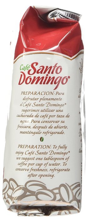 Santo Domingo 100% Pure Ground Coffee Bag 8 Oz. N5