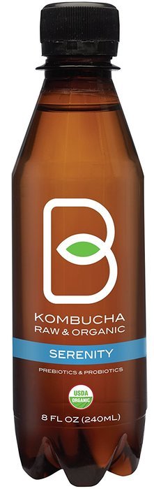 B-tea Kombucha Raw Organic Tea, Only 2g of Sugar, Probiotics & Prebiotic, Kosher, Original, Green Tea, Lemon Balm... N6