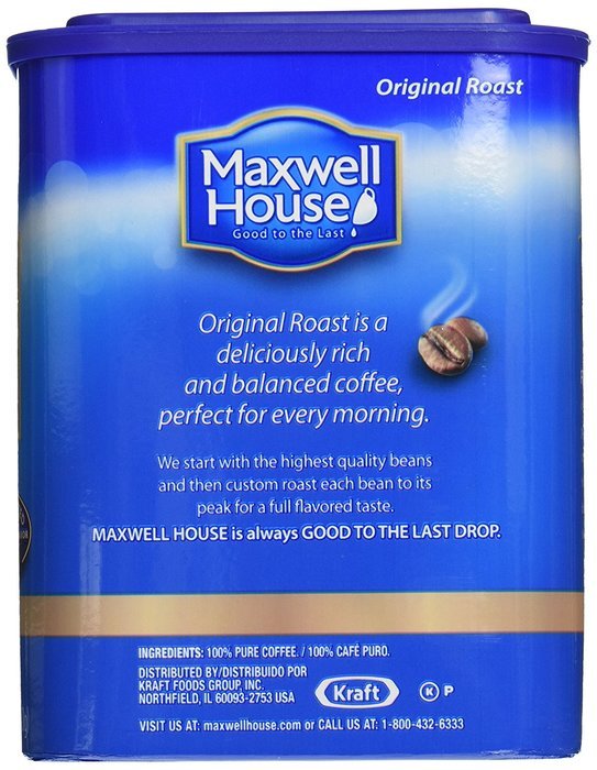 Maxwell House Coffee Ground Filter Packs, Original Roast, 10 Filter ...