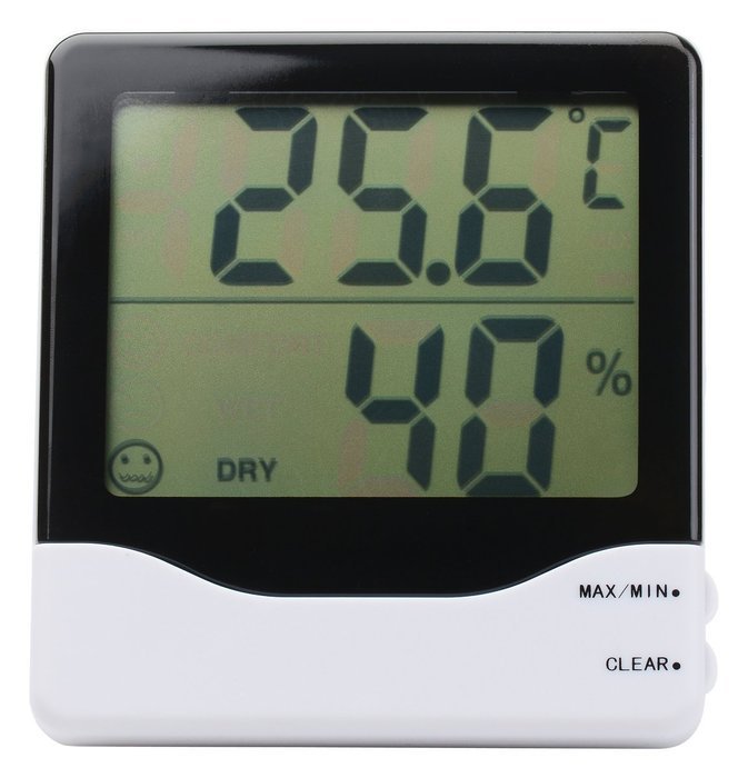 Digital Hygrometer &ndash; Indoor Humidity and Temperature Sensor &ndash; Accurate Readings - Easy Installation N5