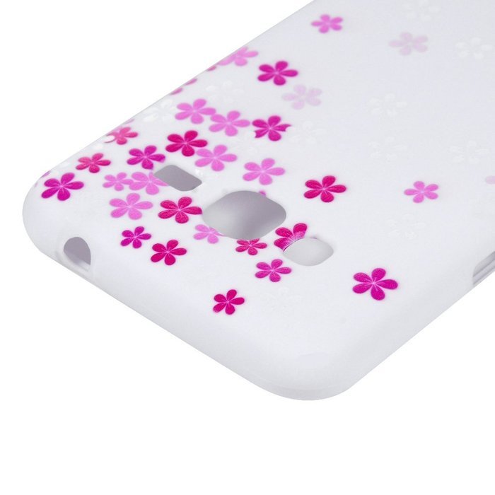 J3 Case,Samsung Galaxy J3 Case (2016 Version) - Cute Colorful Print Flowers Series Shockproof Flexible Soft TPU... N5