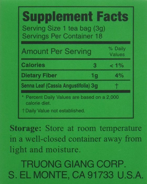 3 Ballerina Diet Tea Extra Strength for Men and Women (3 Boxes x 18 Bags) N5