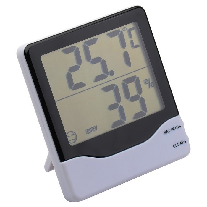 Digital Hygrometer &ndash; Indoor Humidity and Temperature Sensor &ndash; Accurate Readings - Easy Installation N7