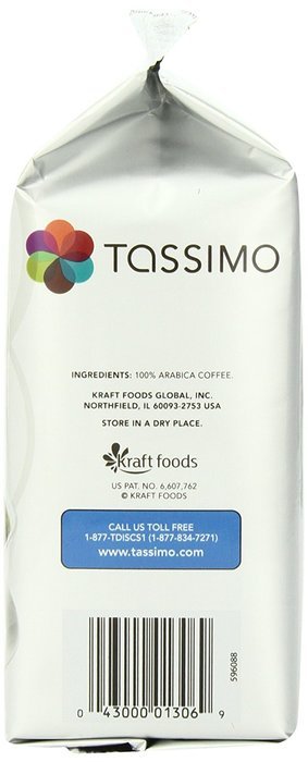 Maxwell House Cafe Collection House Blend Coffee, T-Discs for Tassimo Coffeemakers, 16-Count Packages 4.45 Ounces... N3