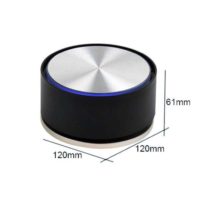 RIGOGLIOSO Ionic Air Purifier, USB Mini Air Purifier, Portable Air Ionizer Ozone Freshener,True Hepa Homes Purifier... N12