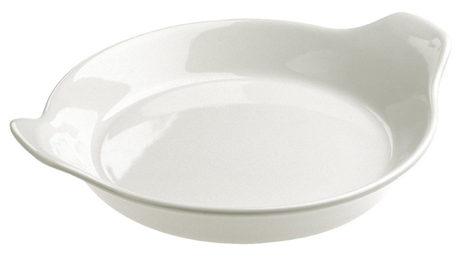 Revol Grands Classiques Collection, 7-Inch Round Eared Dish, White