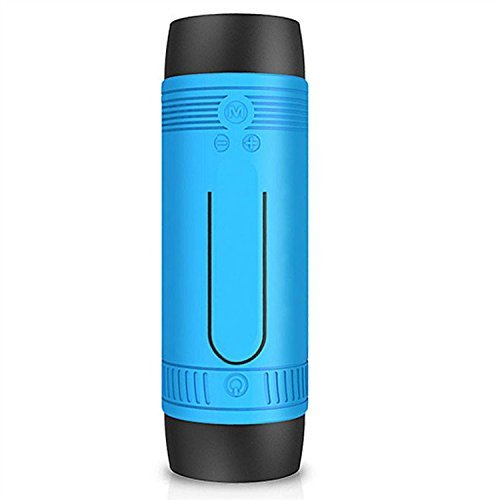 Portable Waterproof Wireless Bluetooth Speaker with Power Bank Output, 3 Mode Flashlight, Hands Free Answering... N5