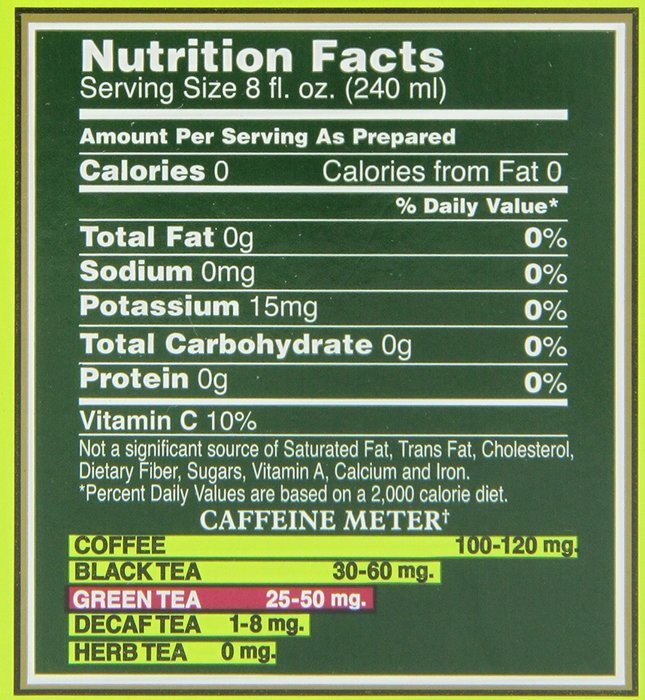 Bigelow Green Tea with Pomegranate 20-Count Boxes , Net weight 1.37 oz (Pack of 6) N3