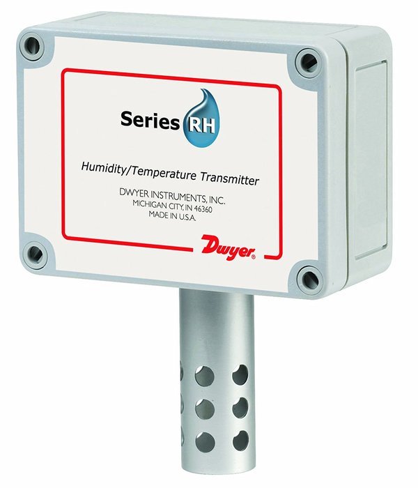 Dwyer Series RHP-3O11 RH/Temperature Transmitter, OSA Mount, 4-20mA RH Output and 4-20mA Temperature Output