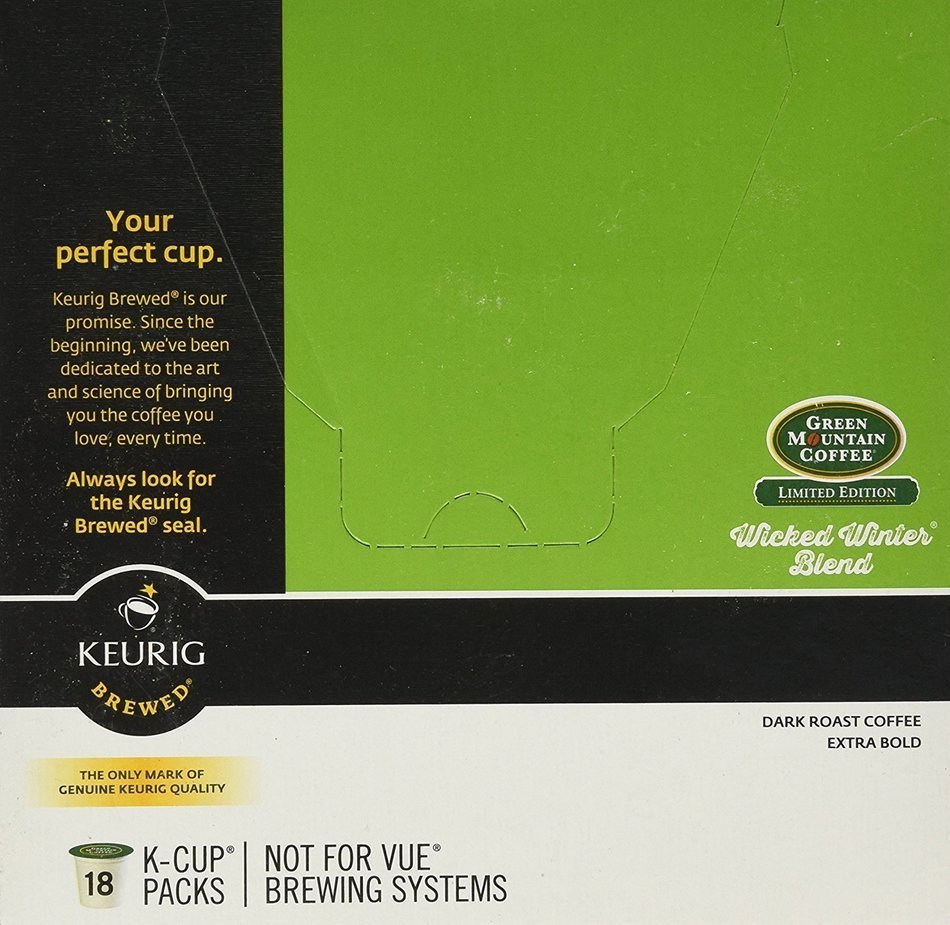 Green Mountain Coffee Wicked Winter Blend - 18 ct N3