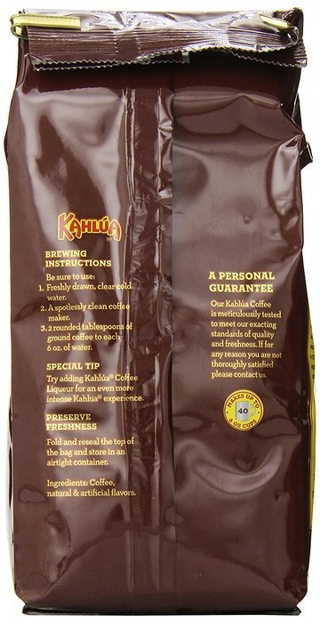 Kahlua Gourmet Ground Coffee, Original, 12 Ounce (Pack of 2) N2