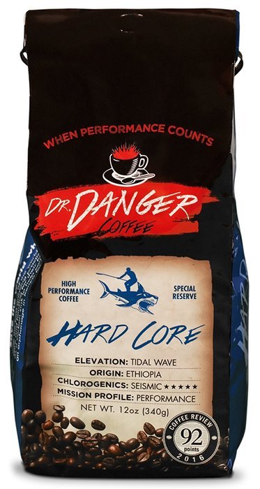 DrDanger Coffee Hard Core Coffee Ideal for Training, Fitness & Competition-Scientifically Selected & Roasted Special...
