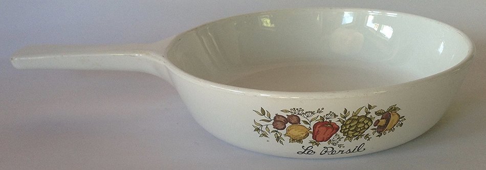 Corning Ware Spice of Life "Le Persil" P-83-B Saucepan / Skillet 6 1/2"