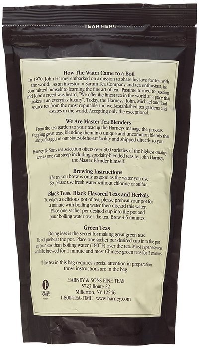 Harney & Sons-Dragon Pearl Jasmine, 50 Sachets in Bulk Bag N2