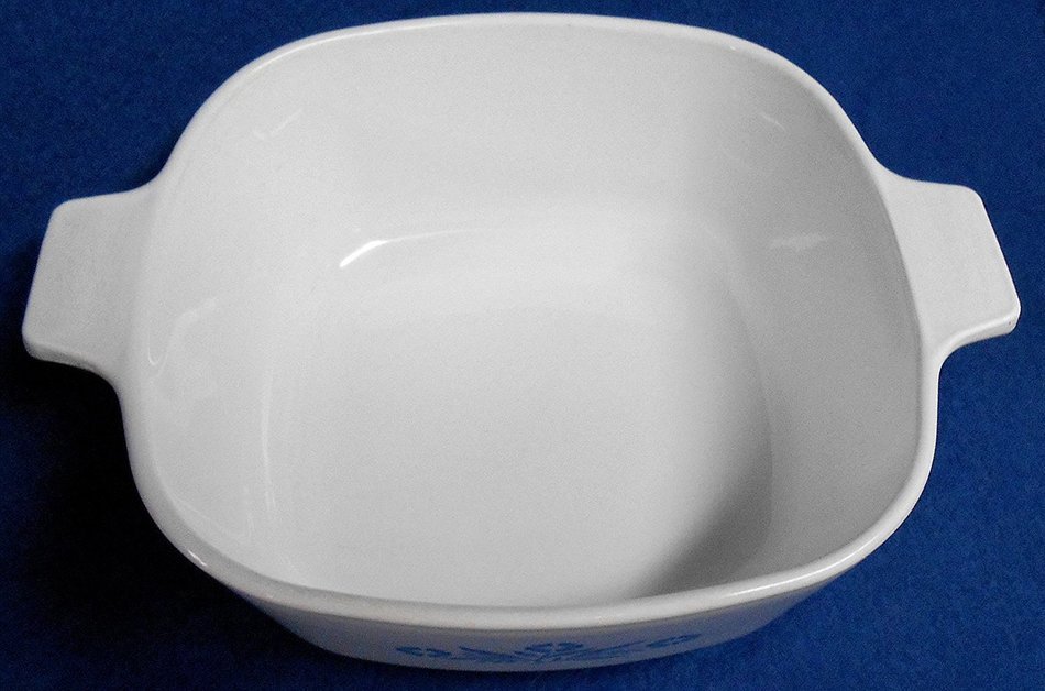 Corning Ware P-1-3/4-B Blue Cornflower Casserole - NO LID N2