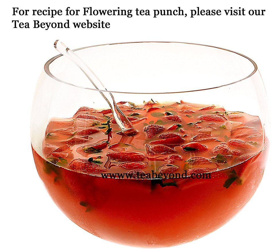 Teapot Set Flowering Tea Glass Teapot Gift Set Harmony 42 Oz / 1242 Ml with Stainless Steel Tea Warmer Alex Tea... N4