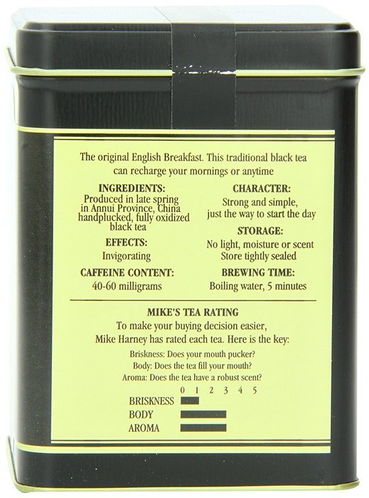 Harney & Sons Loose Leaf Black Tea, English Breakfast, 8 Ounce N3