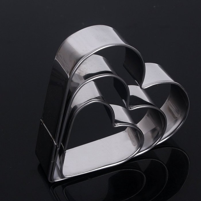 Stainless Steel Cake Cookie Mold Egg Fondant Mould Sugarcraft Cutter Cake Tools N2