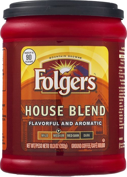 Folger's House Blend Ground Coffee Medium N5