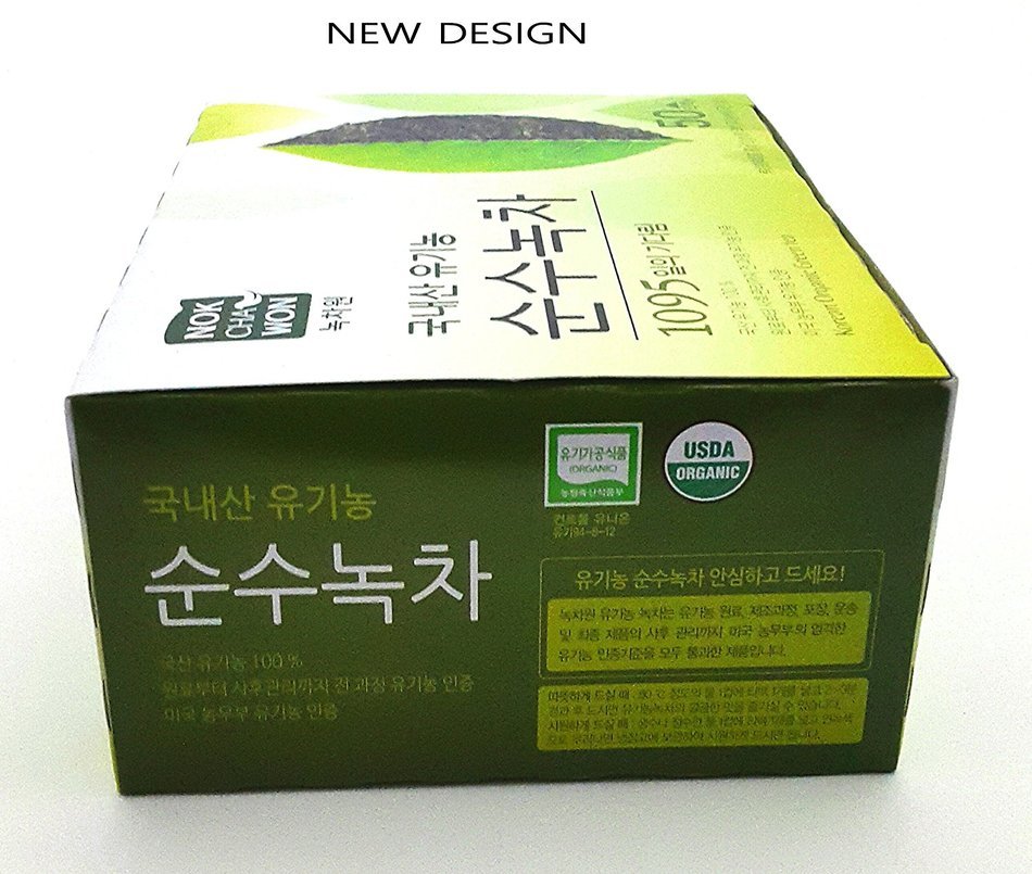 (Tea Collection) Organic 100% Pure GreenTea 50 teabags For Vegan N2
