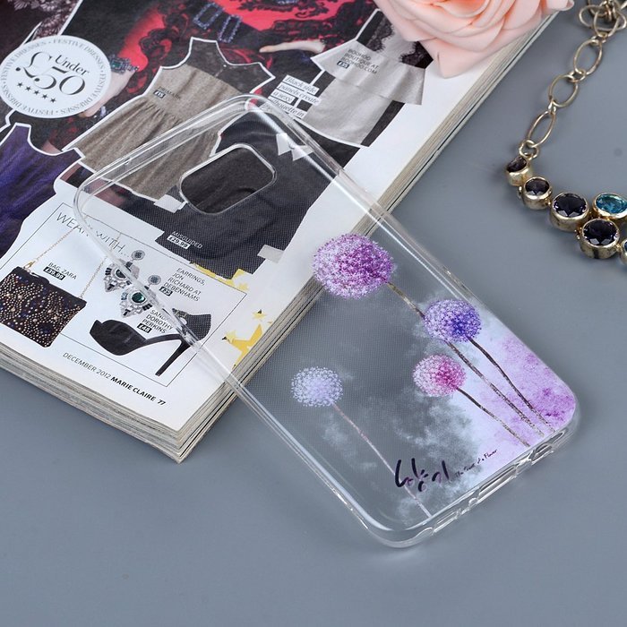 Badalink Galaxy S7 Edge Case Clear Soft TPU Rubber Skin Bumper Case Shockproof Flexible Easy Grip Colorful Painting... N77