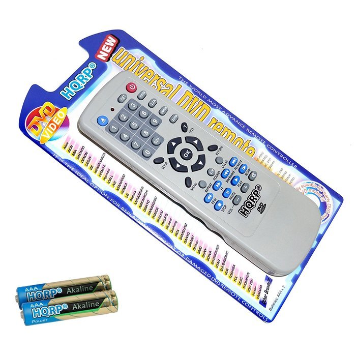 HQRP Remote Control for Philips DVP-5140 DVP-5960 DVP-5982 DVP-5982C1 DVP-5990 DVP-5992 DVD Player Blu-ray Disc...