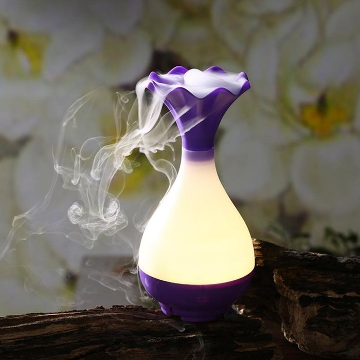 Ultrasonic Aroma Diffuser Humidifier Aromatherapy Air Mist Purifier Atomizer - Blue N9