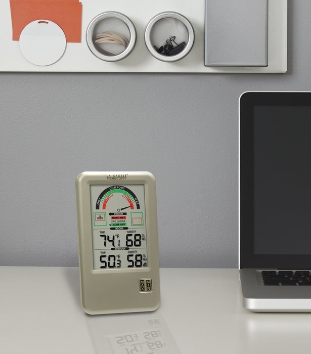 La Crosse Technology&nbsp; WS-9170U-IT&nbsp; Comfort Meter with In/Out Temperature & Humidity N2