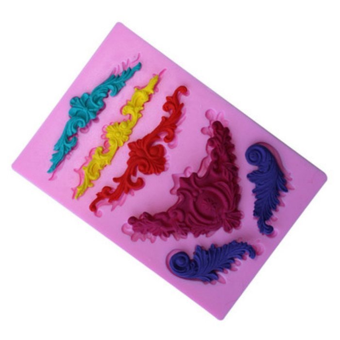 Wedding Cooking Tools 3D Retro Palace Lace Silicone Mold Wilton Fondant Cake Decorating Tools Cupcake Chocolate... N2