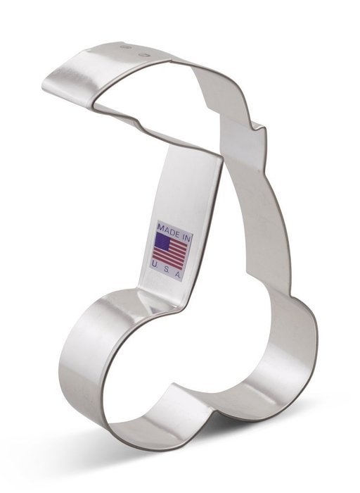 Ann Clark Cherry Cookie Cutter - 5.5 Inches - Tin Plated Steel