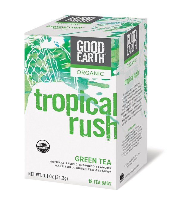Good Earth Pomegranate Burst Green Tea, 18 Count Tea Bags (Pack of 6) N3