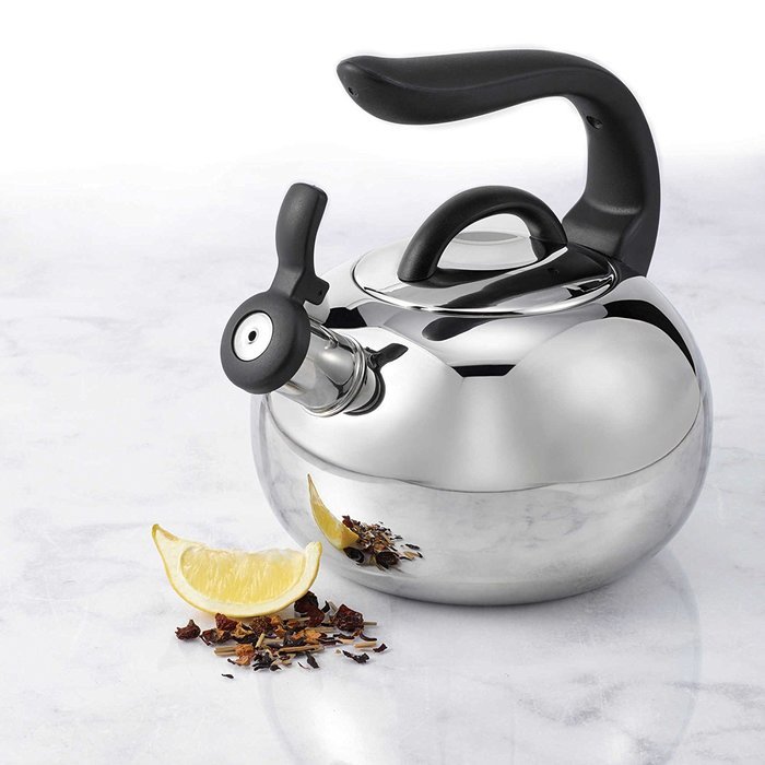 Robinson Oneida 2 qt. Stainless Steel Whistling Tea Kettle