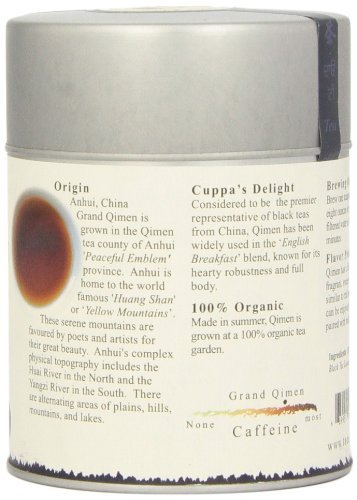 The Tao of Tea, Grand Qimen Black Tea, Loose Leaf, 4 Ounce Tin N6