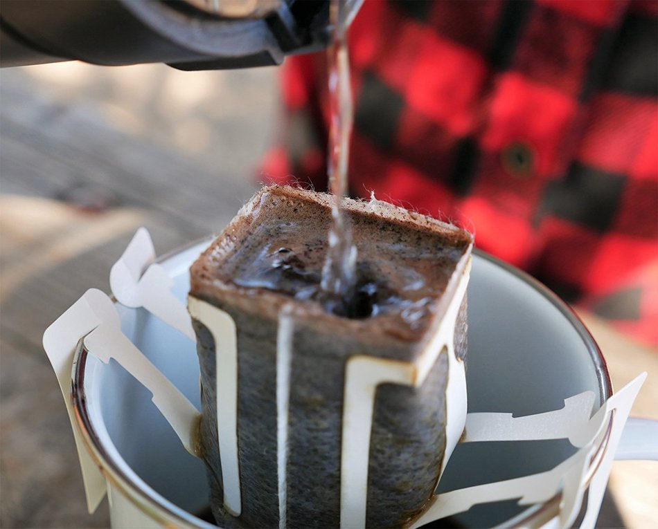 ChestBrew POP (Pour Over Coffee Pouch) Vietnamese Coffee. Strong Single Serve- 18 Brewers N2
