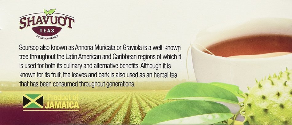 Soursop (Graviola) Jamaican Herbal Tea N4