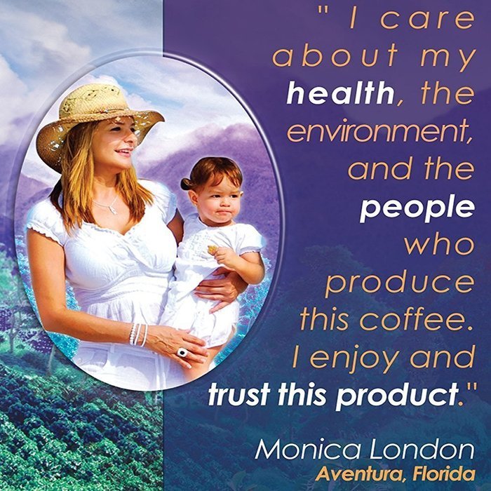5LB Cafe Don Pablo Subtle Earth Organic Gourmet Coffee - Medium-Dark Roast - Whole Bean Coffee - USDA Certified... N9