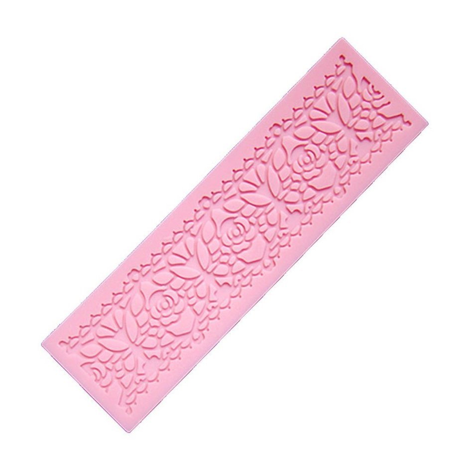 Longzand Molds HY1-161 DIY Cake Decorating Mold with Silicone Lace Mold Mat, Fondant Mold and Silicone Sugar Craft...