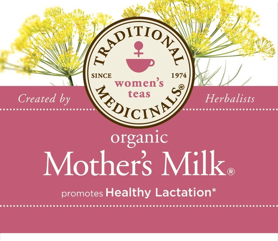 Traditional Medicinals Organic Mother&rsquo;s Milk Tea, 16 Tea Bags (Pack of 6) N20