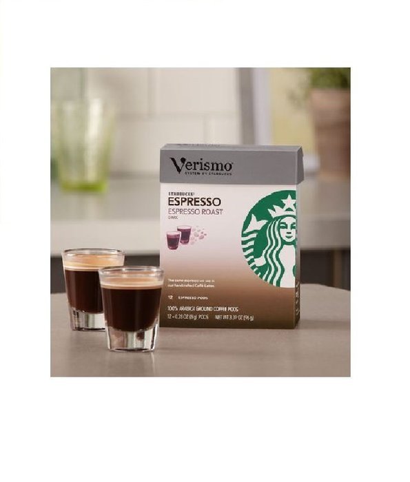 Starbucks Espresso Roast Verismo Pods, 96 Count