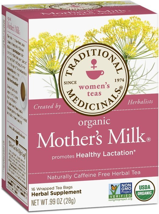 Traditional Medicinals Organic Mother&rsquo;s Milk Tea, 16 Tea Bags (Pack of 6) N36