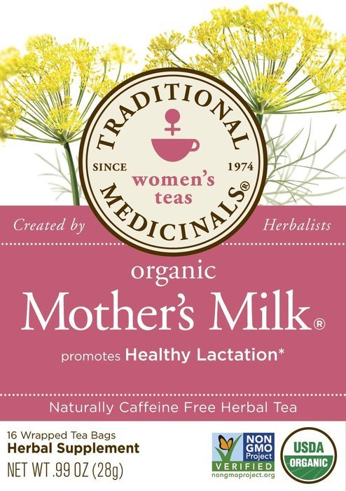 Traditional Medicinals Organic Mother&rsquo;s Milk Tea, 16 Tea Bags (Pack of 6) N37