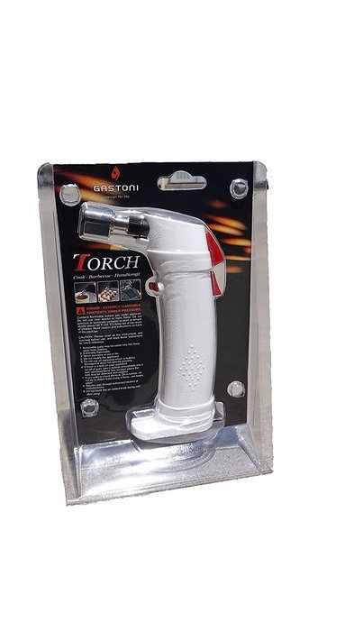 Gastoni CS-3204 Refillable Gas Torch with High Impact White Plastic, 4 by 6.5-Inch N2