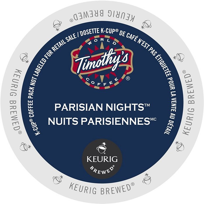 Timothy's World Coffee Parisian Nights K-Cup 96 count)