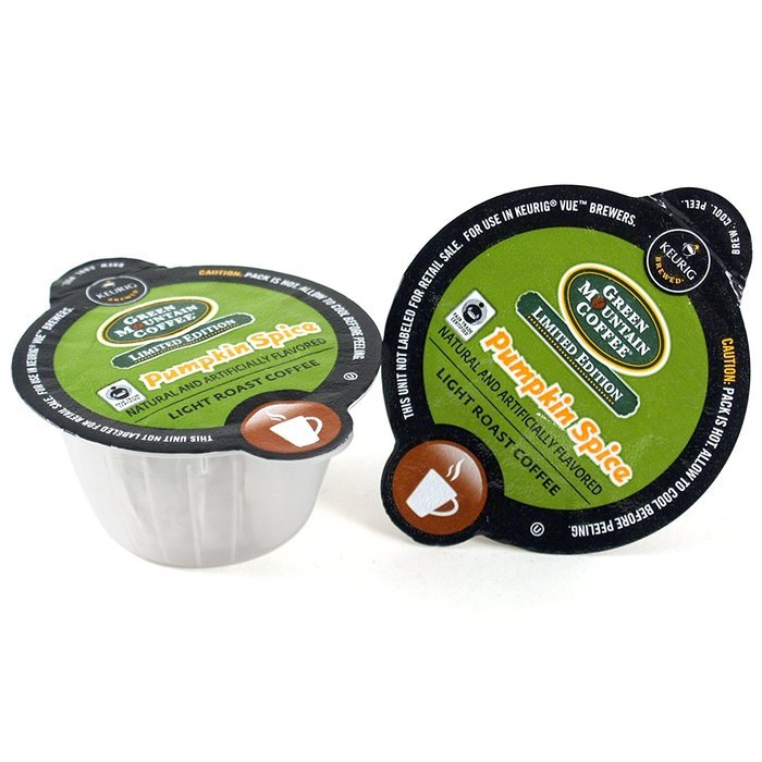 Green Mountain Pumpkin Spice Coffee Keurig Vue Portion Pack, 32 Count