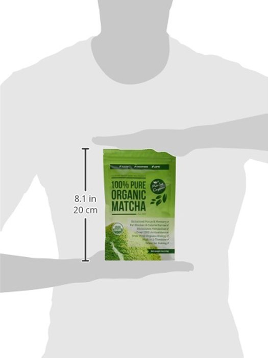 Matcha Green Tea Powder All Natural Weight Loss Metabolism Booster and Diet Smoothie Shake and Fat Burning Supplement... N8